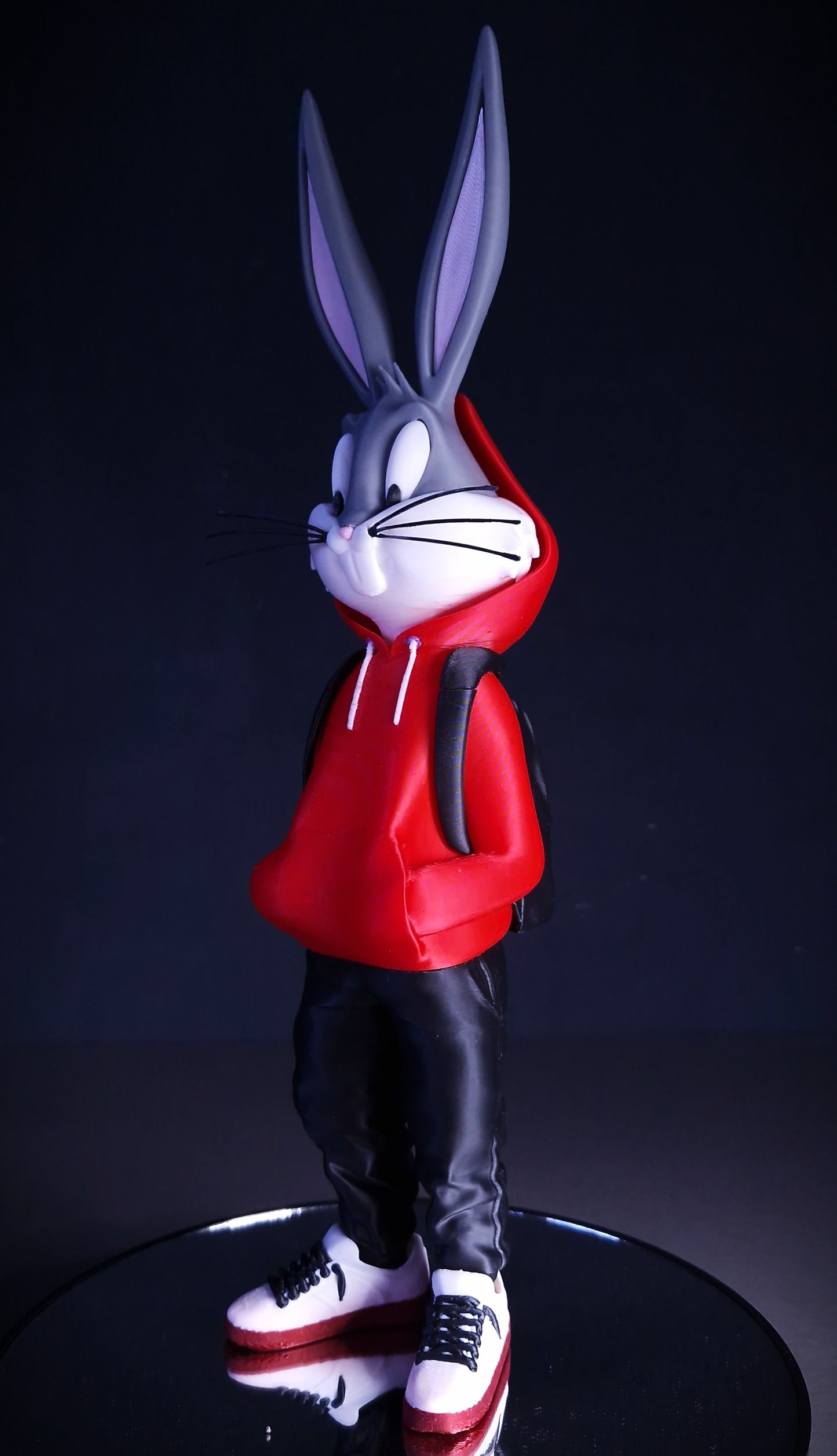 Urban bugs bunny statue