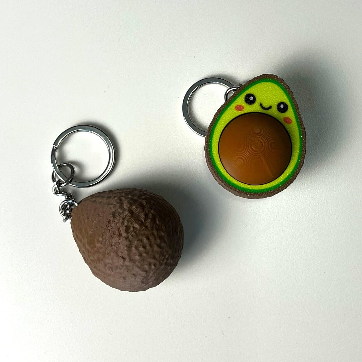 Clicky Avocados keychain