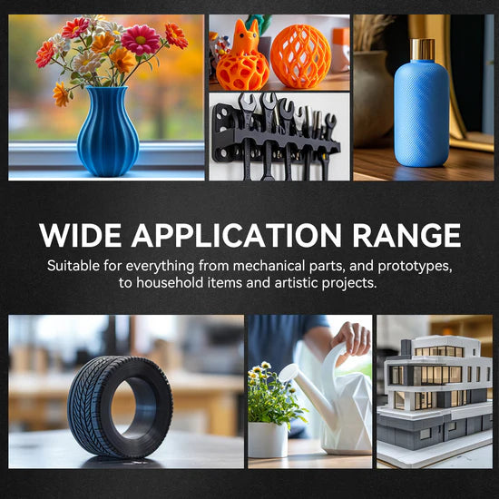 PETG 3D Printer Filament 1KG,High Speed Matte Black