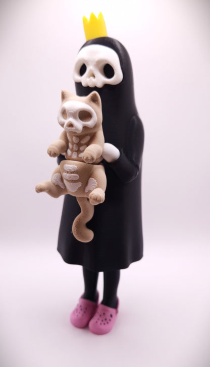 Little Grim & Dark with pets