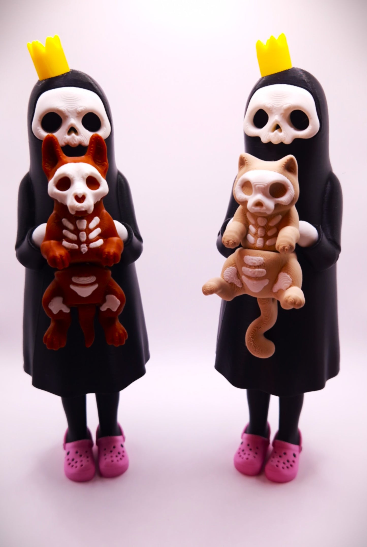 Little Grim & Dark with pets