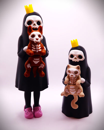 Little Grim & Dark with pets