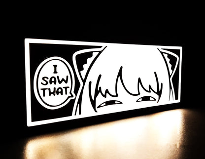 Anya "I saw that" Lightbox