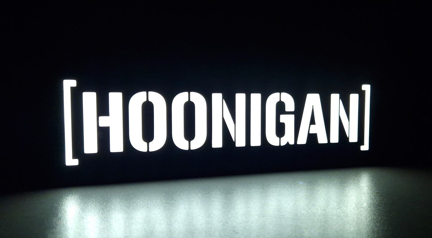 "HOONIGAN" Lightbox