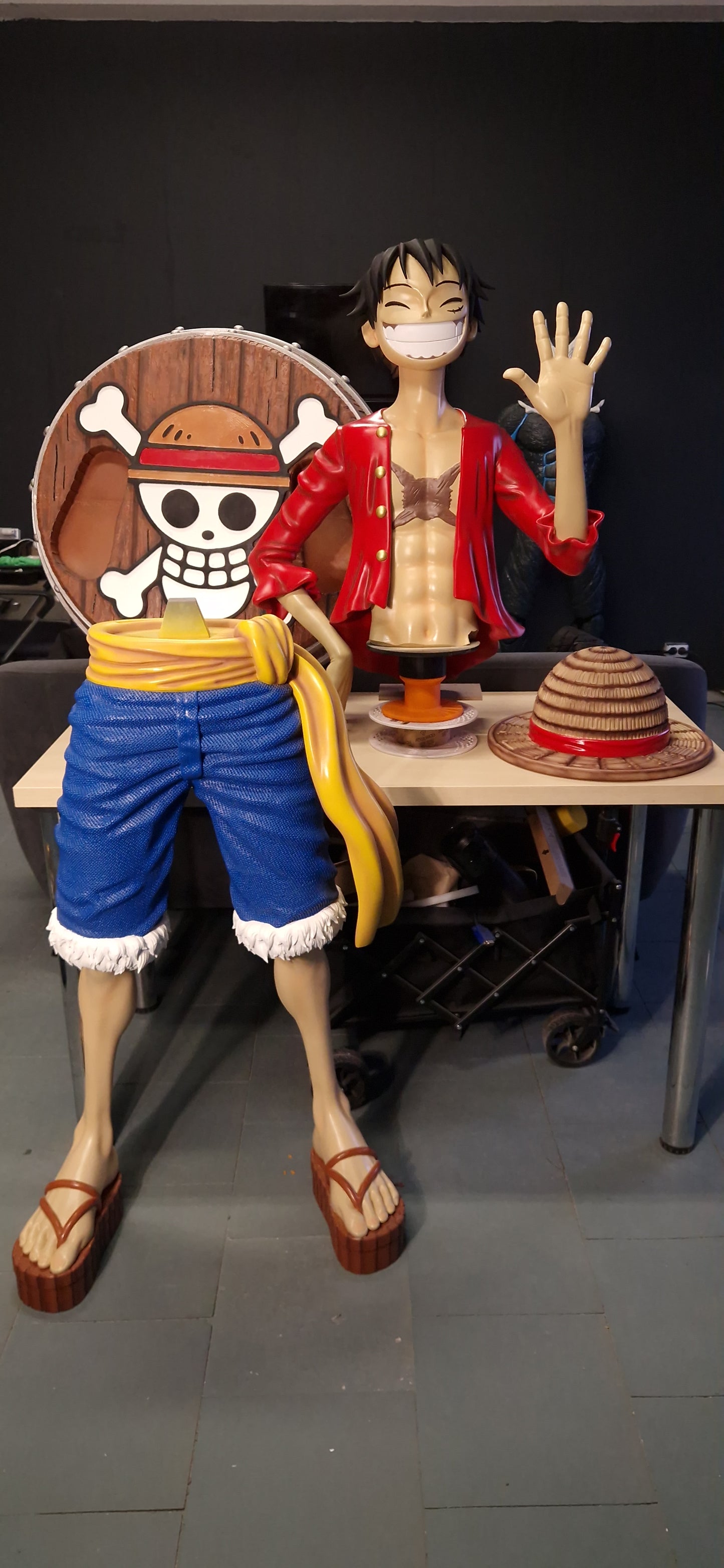 Life-size Monkey D.Luffy
