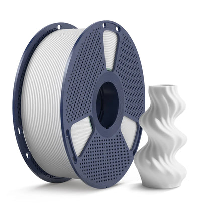 PETG 3D Printer Filament 1KG, High Speed Matte White