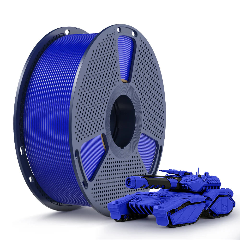 Basic PLA 3D Printer Filament 1KG, Klein Blue