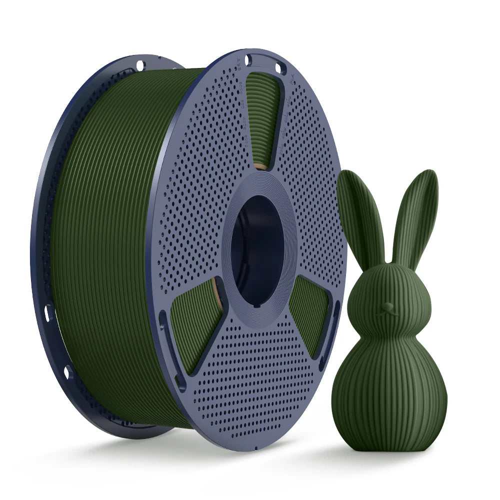 HS_PLA(High Speed PLA) 3D Printer Filament 1KG, Olive Green