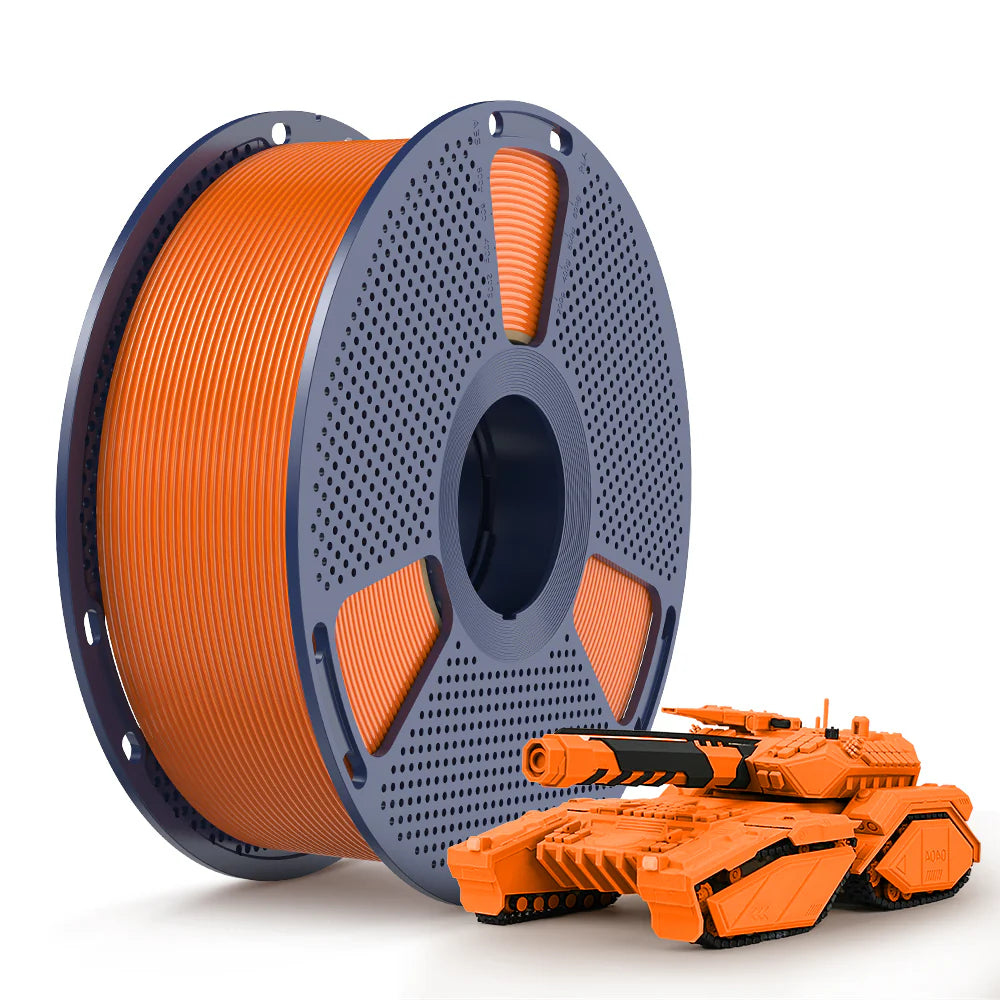 Basic PLA 3D Printer Filament 1KG, Orange