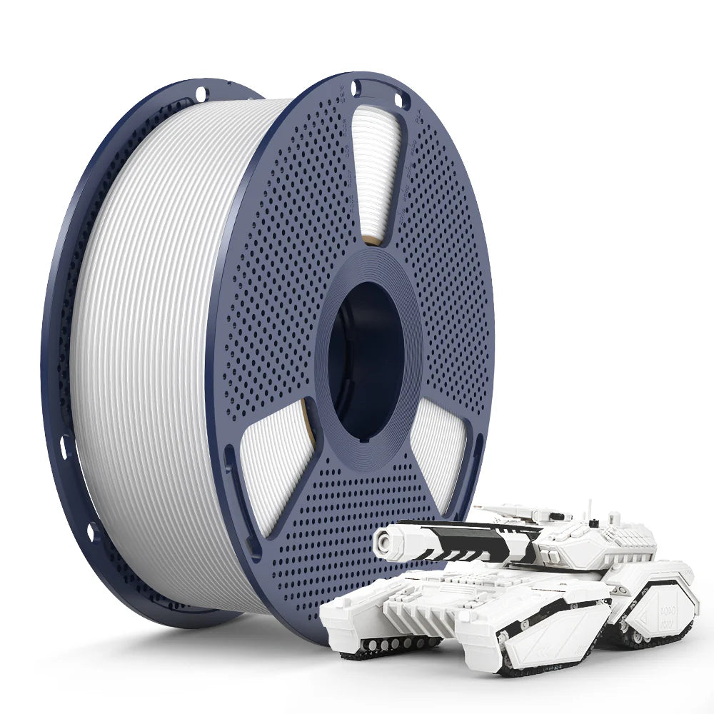 Basic PLA 3D Printer Filament 1KG, White