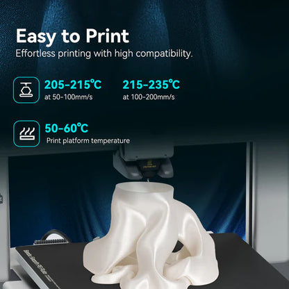 SILK 3D Printer Filament 1KG, Brass