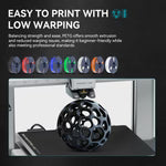 PETG 3D Printer Filament 1KG, Clear