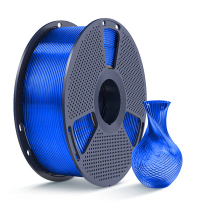 Basic Transparent PLA 3D Filament 1KG, Blue