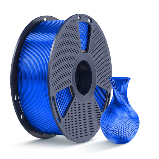 Basic Transparent PLA 3D Filament 1KG, Blue