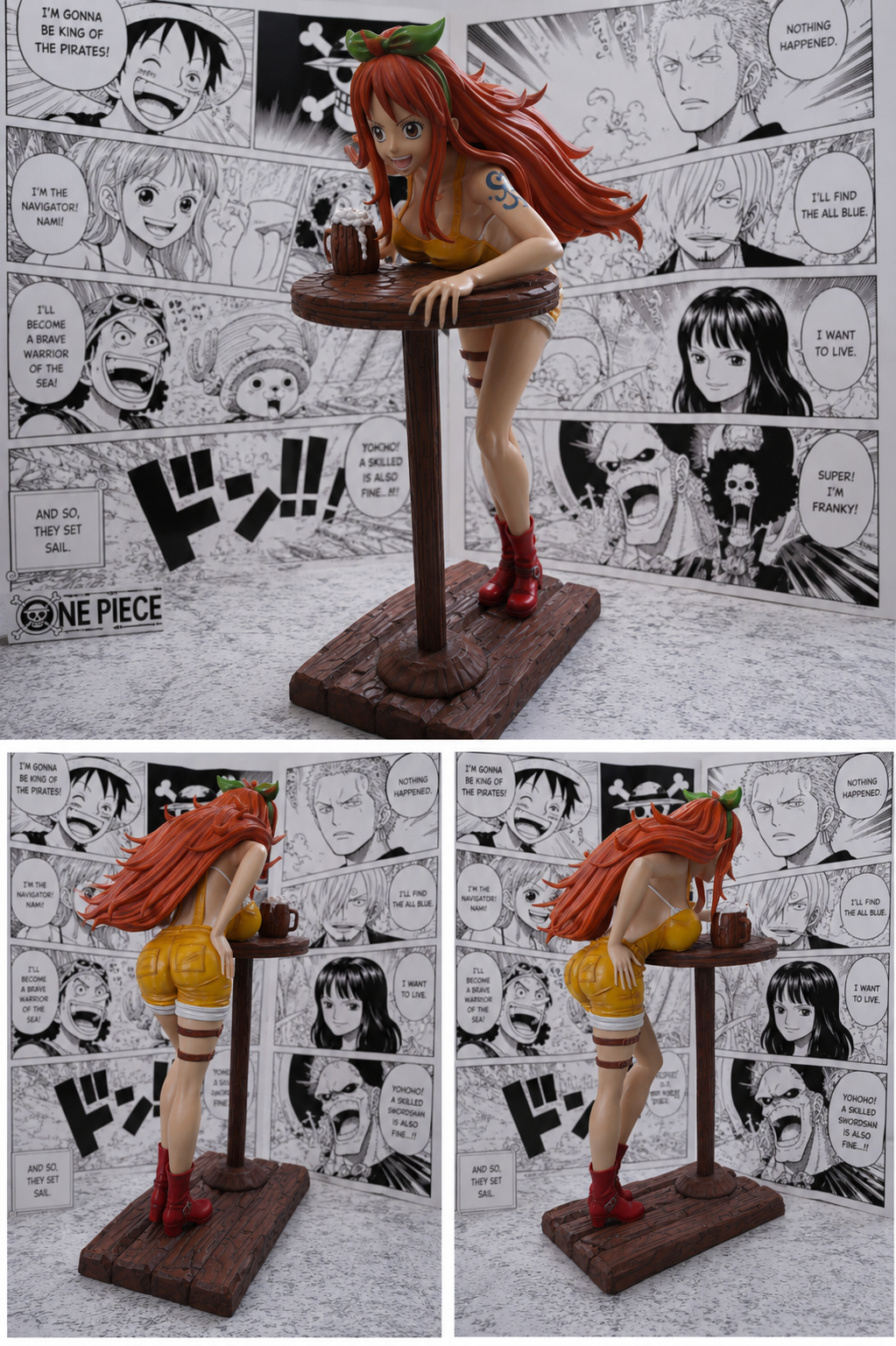 Life Size Nami statue from One Piece