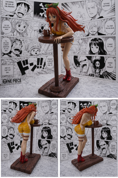 Life Size Nami statue from One Piece